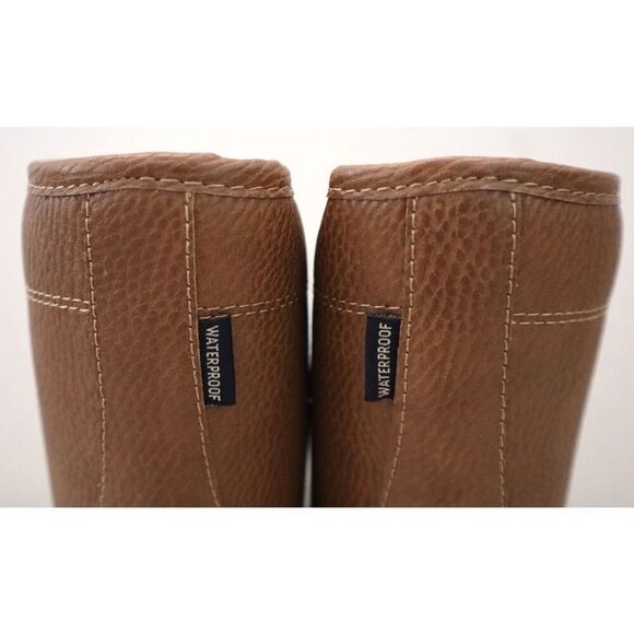 JBU x Jambu B9MAW73 Women 10M Navy/Tan Maplewood WP Vegan Leather Duck Boots - Picture 10 of 13